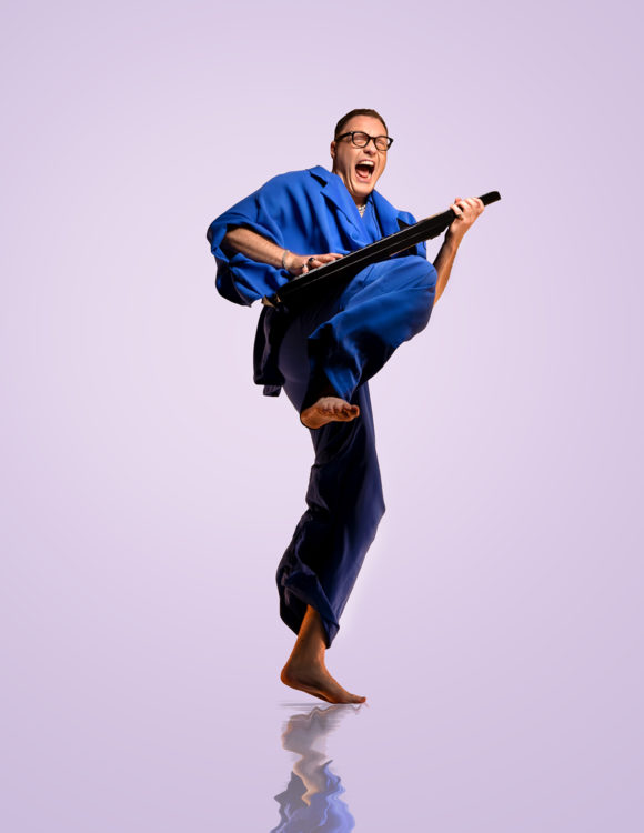 Cédric Hanriot en showcase à Jammin'Juan, le 31 octobre 2025